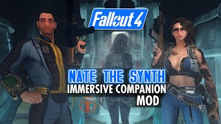 Fallout 4  NATE THE SYNTH  Immersive Nate Companion Mod  Quest amp Affinity  Meeting Synth Nate [upl. by Otilia]