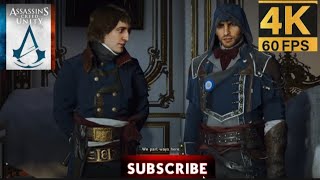 Arno meets Napoleon Bonaparte for the first time  Assassins Creed Unity 4K 60FPS [upl. by Duyne]