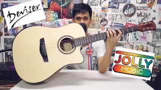 Deviser LS570 EQ Acoustic Guitar Unboxing Review and Demo [upl. by Robi]