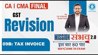 09B GST Registration  CA CS CMA Final IDT  May amp June 24 Mission Sambhav  VB Sir [upl. by Andres837]