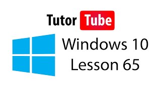 Windows 10 Tutorial  Lesson 65  People App [upl. by Leshia]