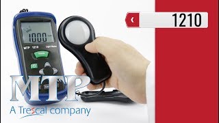 MTP 1210 Digital Light Meter product video presentation [upl. by Ziza597]