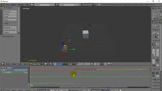 Blender Linear Interpolation of Keyframe Animation [upl. by Eimmij58]