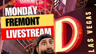 🔴 Fremont Street Right Now  Monday Chill amp Chat [upl. by Adiuqal]