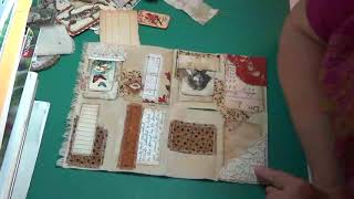 Zine Making Using Mixed Media Yummies Video 2 of 3 [upl. by Iilek]