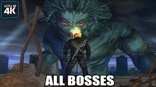 Ghost Rider  All Bosses With Cutscenes 4K UHD 60FPS PCSX2 [upl. by Ielarol]