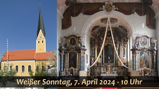 Weißer Sonntag 7 April 2024  10 Uhr [upl. by Shumway]