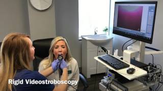 Rigid Videostroboscopy Procedure [upl. by Wessling505]