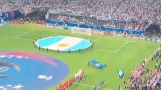 ARGENTINA NATIONAL ANTHEM COPA AMERICA 2024 VS CANADA [upl. by Rovner]