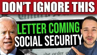 DON’T IGNORE THIS Social Security Letter Arriving… SSI SSDI SSA 2023 [upl. by Airelav988]