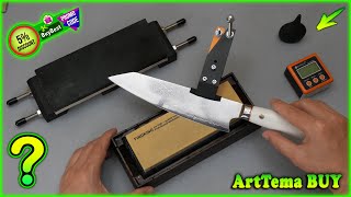 Knife sharpener HAPSTONE T1 is the perfect Sharpening Knife on a Whetstone the beginner [upl. by Primalia]