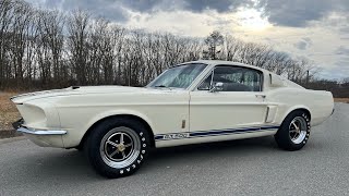 1967 Shelby GT500 427 2x4 Wimbledon White Amazing Car [upl. by Bechler668]