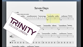 Seven Days Trinity Grade 8 Drums [upl. by Buck830]