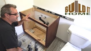 Installing The Bathroom Vanity [upl. by Cung]