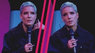 Halsey Chats Topping The Charts amp Feminism I Ash London Live [upl. by Jariah677]