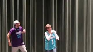 Grandma and grandson dance through the ages [upl. by Gnahc]