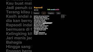 Lirik Lagu RapsodiJkt48 [upl. by Galatea]