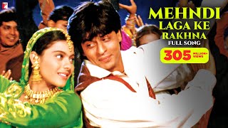 Mehndi Laga Ke Rakhna Song  Dilwale Dulhania Le Jayenge  Shah Rukh Khan Kajol  Lata Udit  DDLJ [upl. by Llednar]