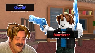 ROBLOX Murder Mystery 2 FUNNY MOMENTS TEAM [upl. by Anavlis]