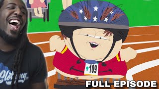 CRYING LAUGHING  Cartman Joins the Special Olympics  South Park  S8 Episode 3 [upl. by Kinsman]