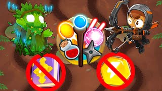 Muddy Puddles Magic Monkeys Only No Monkey Knowledge No Powers Updated BTD6 [upl. by Aihsat]