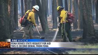 FEMA denies Montanas appeal to declare 2017 wildfire season a major disaster [upl. by Ocsisnarf]