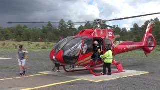 Grand Canyon helicopter tour  Imperial with EcoStar  Helicopter EC130 [upl. by Leinehtan]