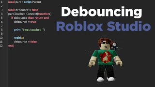 How to make a Cooldown with Debounce  Roblox Studio [upl. by Ynohtona]