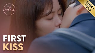 Kim Sohyun and Song Kang’s first kiss  Love Alarm Ep 1 ENG SUB [upl. by Borlase]