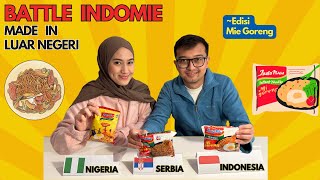 BANDINGIN INDOMIE PABRIKAN LUAR NEGERI  NIGERIA SERBIA INDONESIA  INDOMIE GORENG CHALLENGE [upl. by Lombardy]