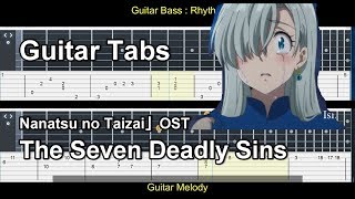 Guitar Tabs「Nanatsu no Taizai」OST  EOS3Taizai Hiroyuki Sawano The Seven Deadly Sins [upl. by Merline]