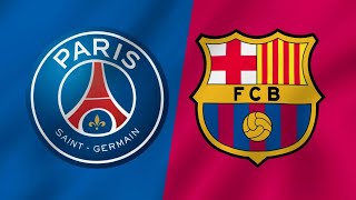 ▶ PSG 23 BARCELLONA DIRETTA LIVE  QUARTI DI FINALE CHAMPIONS LEAGUE [upl. by Arriaet]