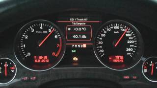 Audi A8 W12 60 Acceleration [upl. by Farant]