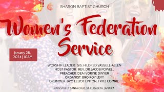 Womens Federation Service  Sharon Baptist Church [upl. by Dardani]