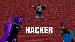 ME AND BLOCKY LUIS DEFEATING A HACKER IN SURVIVE THE KILLER [upl. by Allicserp]