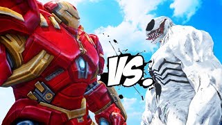 ANTIVENOM VS HULKBUSTER  EPIC SUPERHEROES WAR [upl. by Gal]