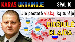 Spal 10 SAVIŽUDYBINĖ OPERACIJA Rusai PASIEKĖ REKORDINIUS NUOSTOLIUS PER 1 DIENĄ  Karas Ukrainoje [upl. by Ioyal224]