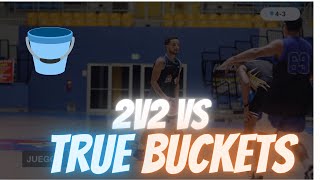 TRUE BUCKETS VS CABRERA 2V2  CABRERAS BASKETBALL [upl. by Monto]