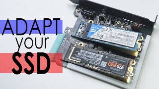 NVMe PCIe SSD Adapter Installation and Speed Test  EZDIYFAB Dual M2 RGB Solid State Drive Adapter [upl. by Clementina]