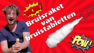 Hoe maak je een bruisraket van bruistabletten [upl. by Casey]