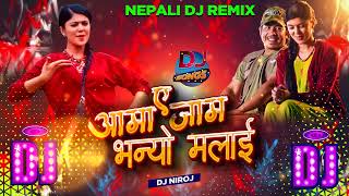 Nepali Dj Song 2081  A Aama Jam Bhaniyo Malai  Nepali Dj Remix 2081  Dj Niroj 30k Family Special [upl. by Kristi]