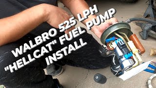 HOW TO INSTALL A WALBRO 525LPH quotHELLCATquot FUEL PUMP ON A 2G DSM AWD [upl. by Anail849]