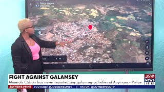 Joy News Prime 81024  Minerals Cssion has never reported any galamsey activities at Anyinam [upl. by Idnil973]