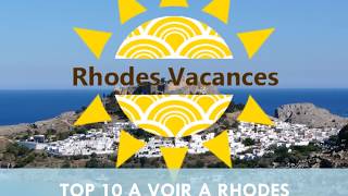 Que voir à Rhodes  Top 10 des choses à voir à Rhodes  Visites Rhodes [upl. by Bergen933]