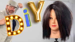 Transform Your Look DIY Textured Bob Haircut Tutorial [upl. by Naedan]