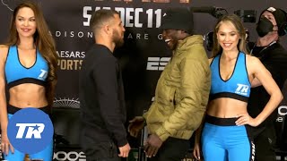 Lomachenko Tells Joke to Commey During First Faceoff  Loma vs Commey Sat ESPN and ESPN [upl. by Peggy713]