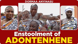 Enstoolment of Italian Borga as Dormaa Anyinasu Adontenhene  Nana Kyeremeh Yeboah [upl. by Yecaw700]