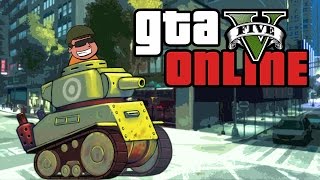 GTA 5 Online ★ ROGUE TANK DOUCHER Dumb amp Dumber [upl. by Nugent]