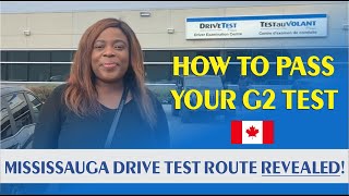 How To Pass G2 Drive Test  Mississauga Drive Test Route  Tips To Pass G2  G2 Test  First Attempt [upl. by Tillfourd]