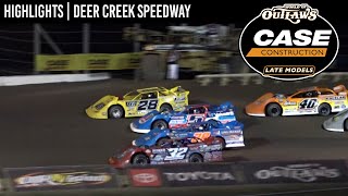 World of Outlaws CASE Late Models  Deer Creek Speedway  September 2nd  HIGHLIGHTS [upl. by Laurie]